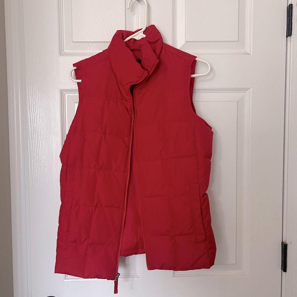 Lands end vest size small